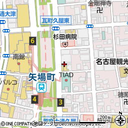 愛知エリア土地開発有限会社名古屋栄営業所周辺の地図