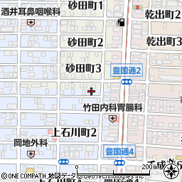 愛知県名古屋市中村区上石川町1丁目4周辺の地図