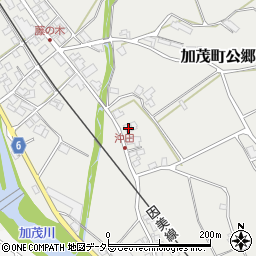 岡山県津山市加茂町公郷1517-4周辺の地図