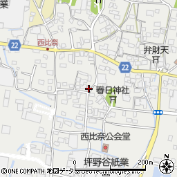 静岡県富士市比奈896周辺の地図