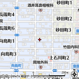 愛知県名古屋市中村区上石川町1丁目15周辺の地図