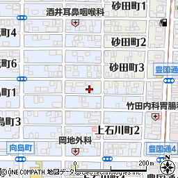 愛知県名古屋市中村区上石川町1丁目11周辺の地図