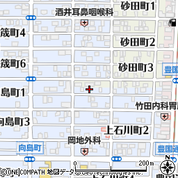 愛知県名古屋市中村区上石川町1丁目13周辺の地図