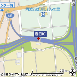 兵庫県丹波市春日町七日市769周辺の地図