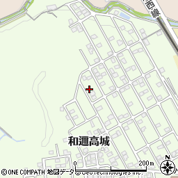 滋賀県大津市和邇高城378-13周辺の地図