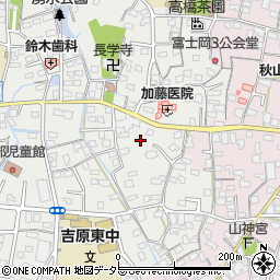 静岡県富士市比奈48周辺の地図