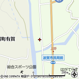 兵庫県宍粟市波賀町上野851周辺の地図