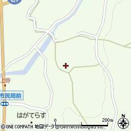 兵庫県宍粟市波賀町上野522-2周辺の地図