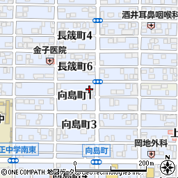 愛知県名古屋市中村区長筬町7丁目60周辺の地図