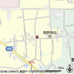 京都府京丹波町（船井郡）院内（北側）周辺の地図
