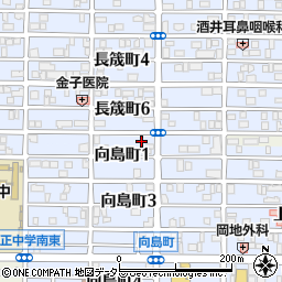 愛知県名古屋市中村区長筬町7丁目58周辺の地図