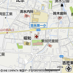 静岡県富士市比奈1447周辺の地図
