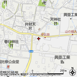 静岡県富士市比奈1276周辺の地図