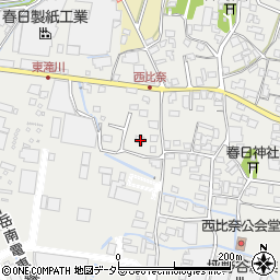 静岡県富士市比奈838周辺の地図