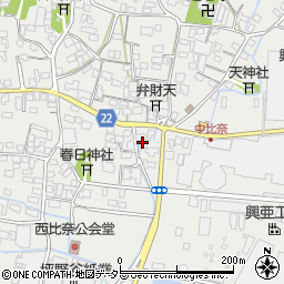静岡県富士市比奈978周辺の地図