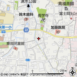 静岡県富士市比奈1467周辺の地図