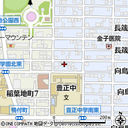 愛知県名古屋市中村区長筬町7丁目41周辺の地図