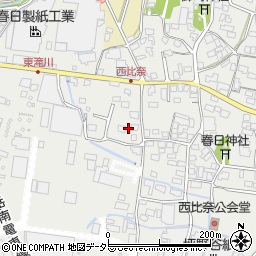 静岡県富士市比奈836周辺の地図