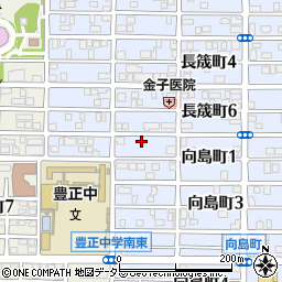 愛知県名古屋市中村区長筬町7丁目49周辺の地図