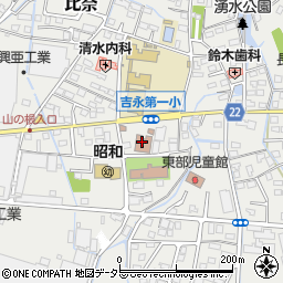 富士市立東図書館周辺の地図