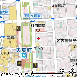 松坂屋パークプレイス周辺の地図