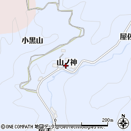 愛知県豊田市久木町（山ノ神）周辺の地図