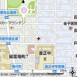 愛知県名古屋市中村区長筬町7丁目40周辺の地図