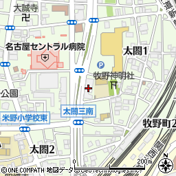 プレミール名古屋周辺の地図