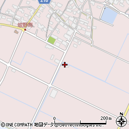 滋賀県愛知郡愛荘町蚊野745周辺の地図