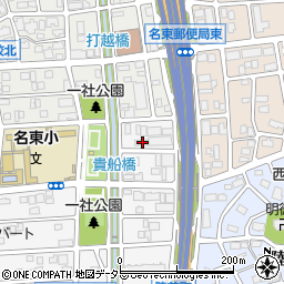 愛知県名古屋市名東区亀の井3丁目202周辺の地図