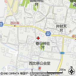 静岡県富士市比奈901周辺の地図