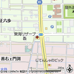 木曽路 津島店周辺の地図