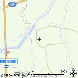 兵庫県宍粟市波賀町上野523周辺の地図