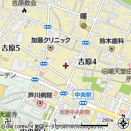 石川タクシー富士株式会社　配車センター・吉原・富士地区周辺の地図