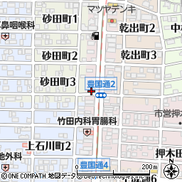 にぎりの徳兵衛中村豊国店周辺の地図