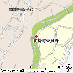 三重県いなべ市北勢町東貝野2714周辺の地図