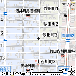 愛知県名古屋市中村区長筬町7丁目1周辺の地図