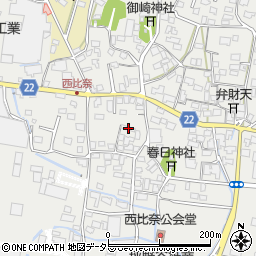 静岡県富士市比奈894周辺の地図