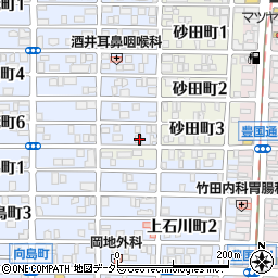 愛知県名古屋市中村区長筬町7丁目4周辺の地図