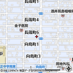 愛知県名古屋市中村区長筬町7丁目23周辺の地図