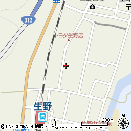 兵庫県朝来市生野町口銀谷1897周辺の地図