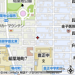 愛知県名古屋市中村区長筬町7丁目39周辺の地図