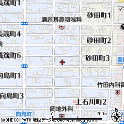 愛知県名古屋市中村区長筬町7丁目8周辺の地図