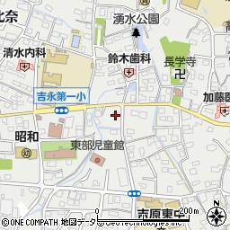 静岡県富士市比奈101周辺の地図