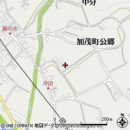 岡山県津山市加茂町公郷1543-2周辺の地図