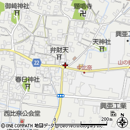 静岡県富士市比奈1273周辺の地図
