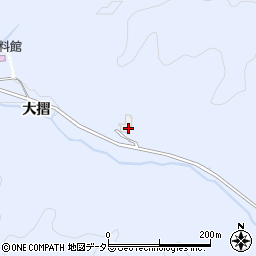愛知県豊田市大河原町大摺周辺の地図