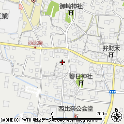 静岡県富士市比奈887周辺の地図