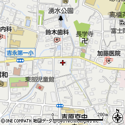 静岡県富士市比奈1453周辺の地図