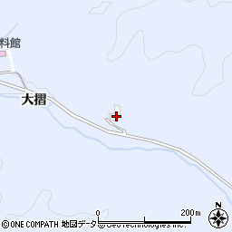 愛知県豊田市大河原町（大摺）周辺の地図